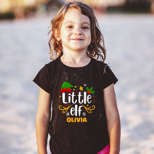 Typografie Kleine Elf Pret Familie Match T-shirt
