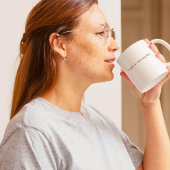 Typografie Koffieliefhebber Grappige gezegden Sticker