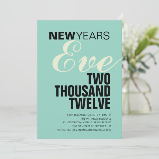 TYPOGRAFIE NIEUWE JAREN | OPENBARE PARTIJEN KAART (Staand voorkant)