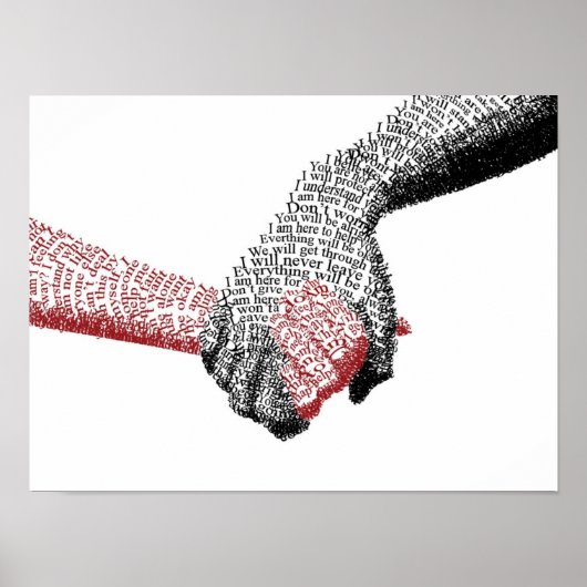 typografie quote poster (Voorkant)