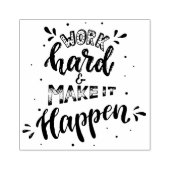 Typografie Rubberstempel (Afrduk)