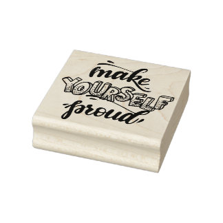 Typografie Rubberstempel