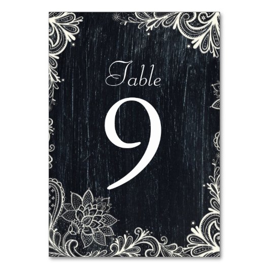 Typografie rustieke bruiloft krijtbord Kaart (Achterkant)