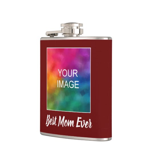  Typografie Script Beste Moeder Ooit Heupfles (Links)