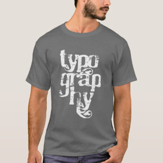 Typografie Serif T-shirt