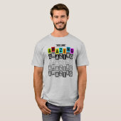 " Typografie T-shirt - Inspirerende Quotes (Voorkant volledig)