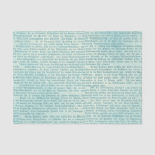 typografie tissuepapier