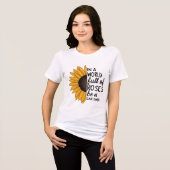 typografie Tri-Blend shirt (Voorkant volledig)