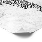 Typografie van Lacrosse Player Foto Afdruk (Hoek)