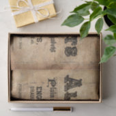 Typografie-weefselpapier voor ontkoppelde meubelen tissuepapier (Geschenk)