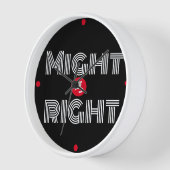 Typografie zwart-wit rood citaat (Hoek)