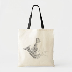 Typografisch Kat Tote Bag