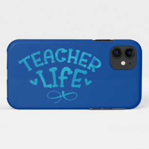 typografisch LEVENSONDERWIJS iPhone 11 Hoesje