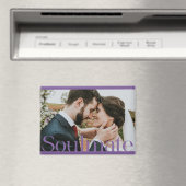 Typografisch ontwerp van het Soulmate Lijst Magneet (Insitu (Vaatwasser))