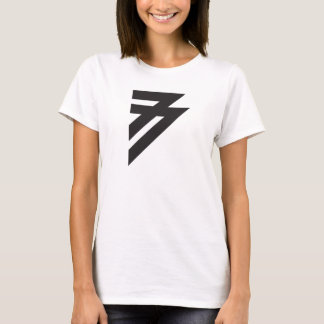 Typografisch ontwerp. Voor mensen die in 1977 zijn T-shirt