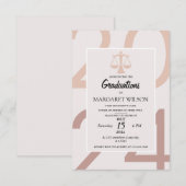 Typografische aankondigingen van de start advocaat (Voorkant / Achterkant)