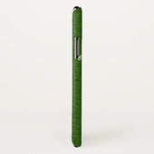 Typografische Lacrosse Player Phone Case (Achterkant / rechts)