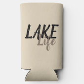 Typografische nautische LAKE LIFE | (Achterkant)