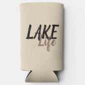 Typografische nautische LAKE LIFE | (Voorkant)