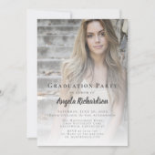 Typografische Partij voor afstuderen-fotoscript Kaart (Voorkant)