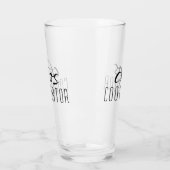 Typografische tekst van Chaos Coordinator Glas (Links)