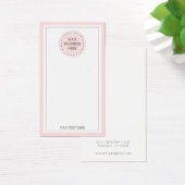 Typographie Arrondi rose Logo Écran de bijouterie (Bureau)