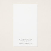 Typographie Arrondi rose Logo Écran de bijouterie (Dos)