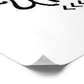 typographie aventurière citation affiche noir et b (Coin)
