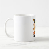 Typographie bon thanksgiving Café Mug (Gauche)