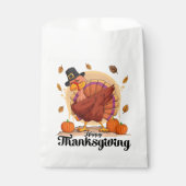 Typographie bon thanksgiving Favoriser les sacs (Devant)