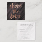 Typographie brossée | Carte de fidélité (Devant / Derrière)