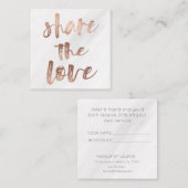 Typographie brossée | Carte de fidélité (Devant / Derrière)