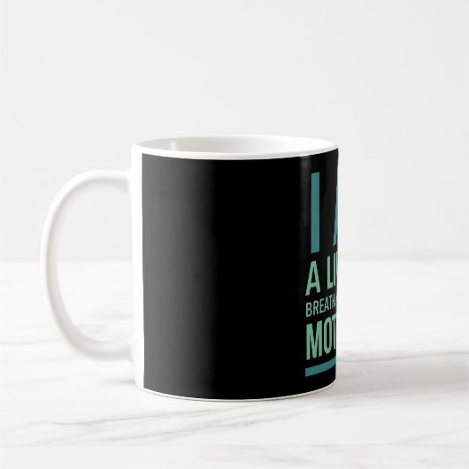 Typographie Café Mug (Gauche)