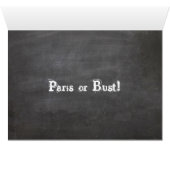 Typographie Calligraphie Paris France Tour Eiffel (Intérieur Horizontal (Bas))