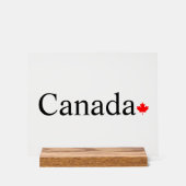 Typographie canadienne à la feuille d'érable rouge (Recto)