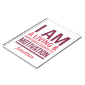 Typographie Carnet personnalisé (Côté gauche)