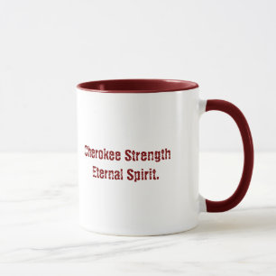 Typographie Cherokee Spirit Mug