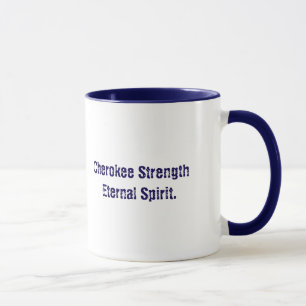 Typographie Cherokee Spirit Mug