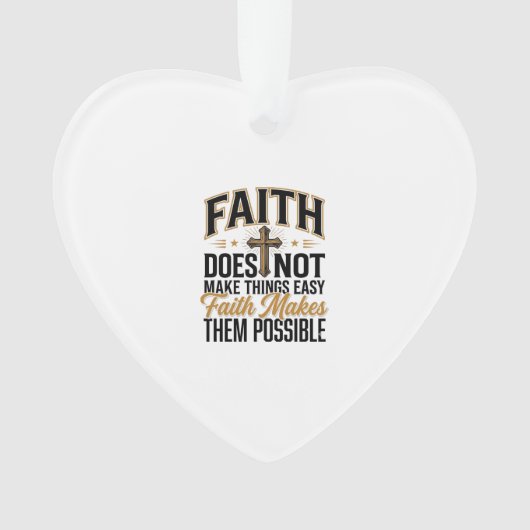 Typographie chrétienne Faith Makes Them Possible D (devant)