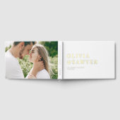 Typographie classique Mariage photo blanc (Complet)