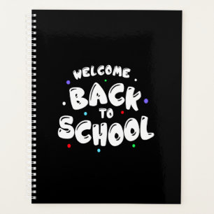 Typographie Colorée de Retour à l'École