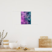 typographie d'amour moderne chic poster art mur (Cuisine)
