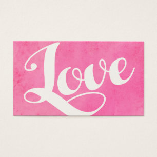 typographie d'amour vintage