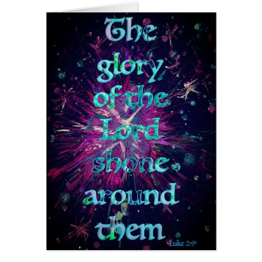 typographie de citation de la bible de Noël (Devant)