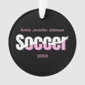 Typographie de football Art moderne Swish Abstrait (devant)