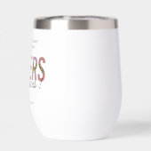 Typographie de léopard personnalisée moderne pour  (Arrière)