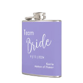 Typographie de l'équipe Flacon enveloppé de vinyle (Gauche)