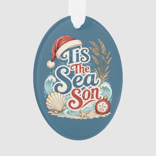 Typographie de Noël Côtière C'est la Saison de la (devant)