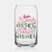 Typographie de Pâques joyeuse - Baisers de lapin (Verso)