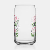 Typographie de Pâques joyeuse - Baisers de lapin (Gauche)